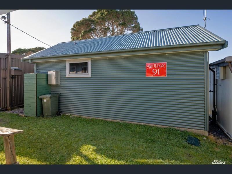 Ferienwohnung Salt Box Hideaway Strahan Exterior foto